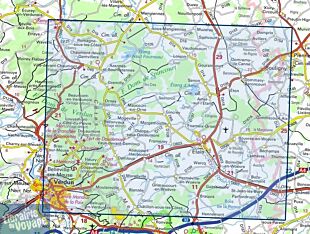 I.G.N - Carte au 1-25.000ème - Série bleue - 3212SB - Etain- Douaumont - Vaux-Devant-Damloup