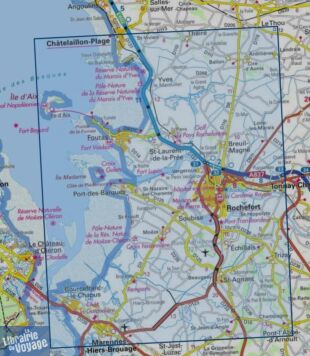 I.G.N - Carte au 1-25.000ème - TOP 25 - 1430 OT - Rochefort - Marennes