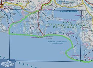 I.G.N - Carte au 1-25.000ème - TOP 25 - 2944 OT - Saintes-Maries-de-la-Mer - PNR de Camargue
