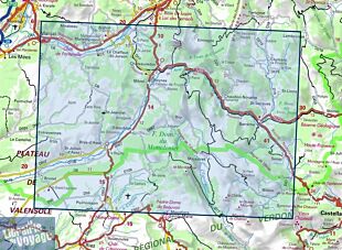 I.G.N - Carte au 1-25.000ème - TOP 25 - 3441OT - Barrême - Vallée de L'Asse - PNR du Verdon