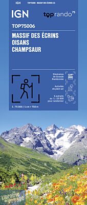 I.G.N - Collection Carte Top 75 - n°6 - Massif des Ecrins, Oisans, Champsaur