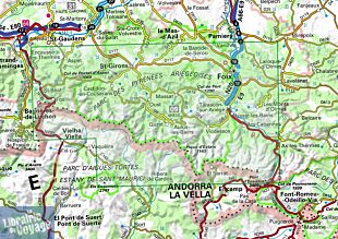 I.G.N - Collection Carte Top 75 - Pyrénées Ariégeoises - Mont Valier - Pique d'Estats