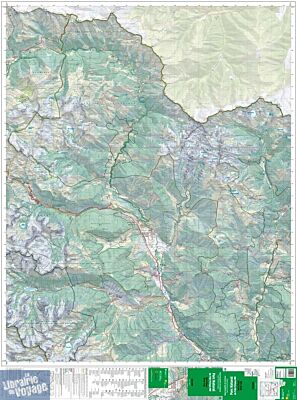 I.C.G.C (Institut Cartographique Catalan) - Carte de randonnée n° 43 - Parc Natural de l'Alt Pirineu NW - Vall d'Aneu - Mont Roig 