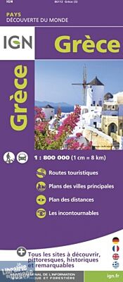IGN - Carte - Grèce