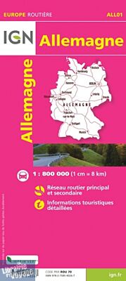 IGN - Carte de l'Allemagne