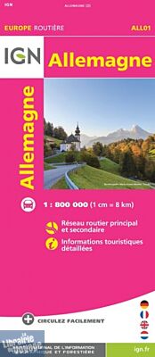 IGN - Carte de l'Allemagne