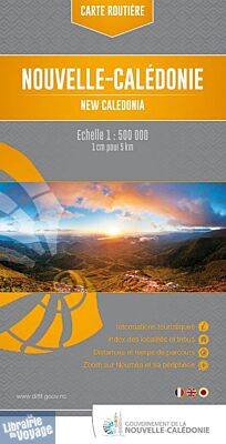 Gouvernement de la Nouvelle-Calédonie - Carte - Nouvelle-Calédonie