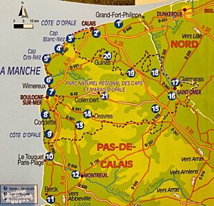 Chamina - Guide de randonnées - Côte et Marais D'opale