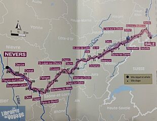 Chamina - Guide de randonnées à vélo - Eurovelo 6 - De Bâle a Nevers