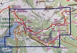 I.G.N - Carte - Collection Lieux d'exception - Gorges du Verdon