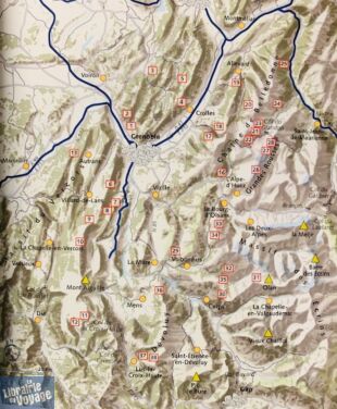 Glénat - Guide de randonnées - Randonnées sauvages autour de Grenoble (Massifs de Belledonne, Ecrins, Vercors, Chartreuse, Dévoluy)