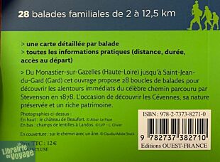 Editions Ouest-France - Guide de randonnées - 28 balades - Stevenson, autour du chemin 