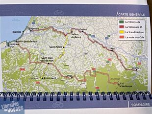 Editions Sud-ouest - Guide de randonnées à vélo - Béarn et Pays Basque à vélo, les grands itinéraires des Pyrénées-Atlantiques