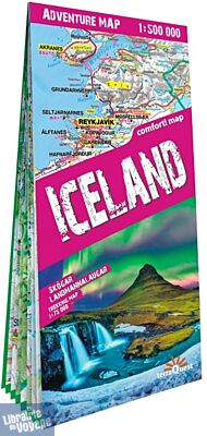 ExpressMap (Terra Quest) - Carte d'Islande plastifiée