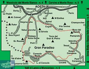 Istituto Geografico Centrale (I.G.C) - N°3 - Gran Paradiso (Parc national du Grand Paradis) 