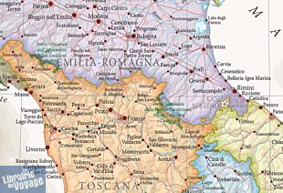 Maps international - Carte murale - Italie - Carte administrative