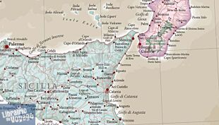 Maps international - Carte murale - Italie - Carte administrative