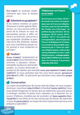 Editions Larousse - Guide de conversation - Italien