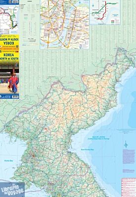 ITM - Carte - Corée du Nord et Corée du Sud