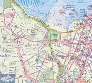 ITM - Carte - Ile Nord et Auckland