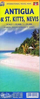 ITM - Carte - Îles Antigua, Saint Kitts, Nevis