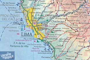 ITM - Carte - Plan de Lima et Centre du Pérou