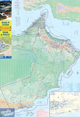 ITM - Carte d'Oman & Muscat (Mascate)