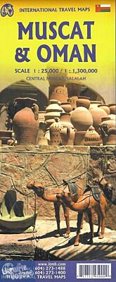 ITM - Carte d'Oman & Muscat (Mascate)