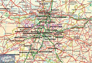 ITM - Carte de l'Afrique du sud
