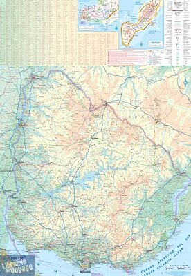 ITM - Carte de l'Uruguay et Montevideo