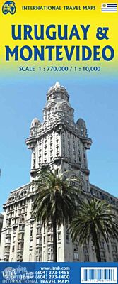 ITM - Carte de l'Uruguay et Montevideo