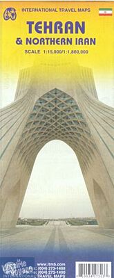 ITM - Carte de Téhéran - Nord de l'Iran