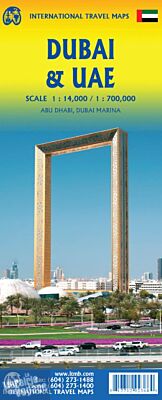 ITM - Cartes des Émirats Arabes Unis (et plan de Dubaï)