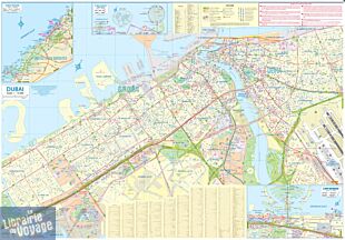 ITM - Cartes des Émirats Arabes Unis (et plan de Dubaï)