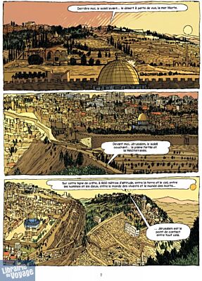 Editions Les Arènes - Bande dessinée - Histoire de Jérusalem (Vincent Lemire - Christophe Gaultier)