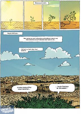 Editions Les Arènes - Bande dessinée - Histoire de Jérusalem (Vincent Lemire - Christophe Gaultier)