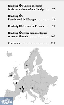 Editions Jouvence - Guide - 10 road-trips en van à travers la France et l’Europe