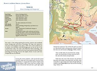 Cicerone - Guide de randonnées (en anglais) - Walking in the Bernese Oberland, Jungfrau region
