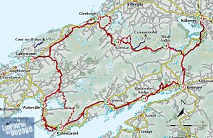 Cicerone - Guide de randonnées (en anglais) - Walking the Kerry Way (Iveragh Peninsula from Killarney, including Carrauntoohill and Skellig Michael)