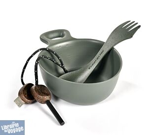 Light My Fire - Nature kit - Spork, Kasa (tasse suédoise), Firesteel (Pierre-à-feu)