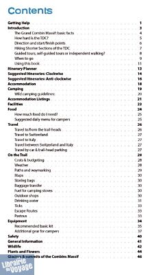 Knife Edge Outdoor Guidebooks - Guide de randonnées (en anglais) - Trekking the Tour des Combins