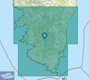 Kompass - Carte de randonnées - n°2251 - Corse du sud