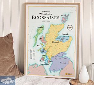 La Carte des Vins s'il vous plait - Carte des distilleries écossaises