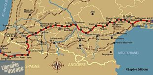 Editions Lepère - Guide de randonnée - Le chemin d'Arles (ou Via Tolosana)