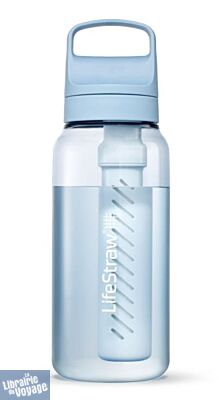 Lifestraw - Gourde filtrante 1litre (couleur : icelandic blue)