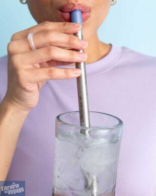 Lifestraw Sip - Paille filtrante en acier inoxydable