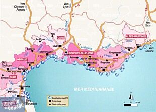 Chamina - Guide de randonnées - les plus beaux sentiers du Littoral Méditerranéen 