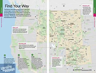 Lonely Planet - Guide (en anglais) - American Rockies