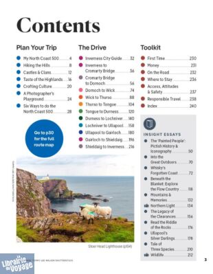 Lonely Planet - Guide (en anglais) - Journey North Coast 500