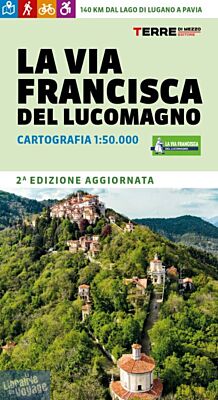 Terre di Mezzo editore - Carte de randonnées - La via Francisca del Lucomagno